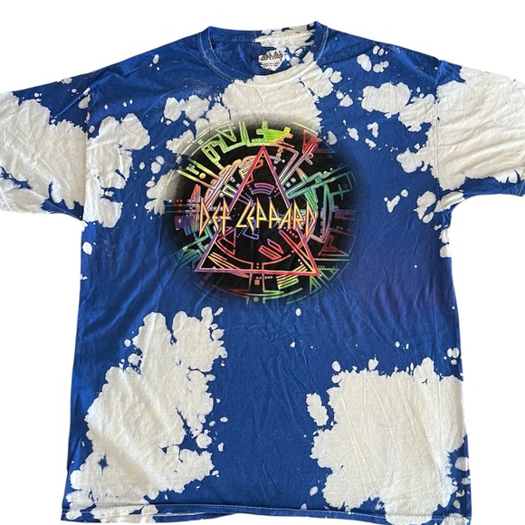 NWOT Tie Dye Def Leppard Tee  Size: XL - Picture 1 of 4